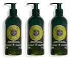 New L'Occitane 3X 300ml VERBENA Liquid Soap with Pump - Hands & Body Wash Lot