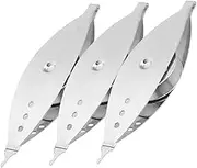 TEMPNAP 3pcs Vintage Silver Metal Tatting Shuttle for DIY Lace Making Durable Craft Tools for Handicrafts and Crocheted Fabrics Lightweight Design with Superior Finish