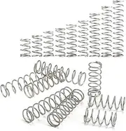 Compression Springs Springs Metal Springs 100pcs Compression Springs Mini Return Spring for Tools and Home Repair, Stainless Steel Steel Return Spring 0.39"-1.18" Long, 0.16"-0.24" OD(0.4mm*5mm*30mm)