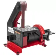 XtremepowerUS Belt 5" Disc Sander 1" X 30" Polish Grinder Machine Work Station