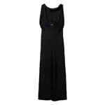 [Miu Miu] Miu Miu Satin Maxi Dress 42 IT BLACK