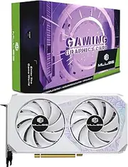MLLSE RTX 3060 Graphics Card, 12GB GDDR6, 192-bit, PCIe 4.0, HDMI & 3DP, 8-Pin, NVIDIA GPU for Gaming (White)