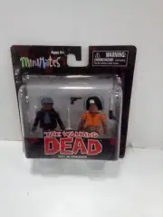 SDCC 2022 The Walking Dead Mini Mates Figures Tyreese and Prison Michonne NIB