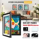 A4 Kids Art Frame Children Art Projects Wooden Artwork Display Hold 150 Picture