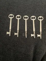 Brand New Ilco Skeleton Keys B2M Lot Of 5