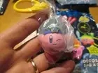 KIRBY BACKPACK HANGERS GITD GLOW IN THE DARK ICE KIRBY SERIES 3 NEW