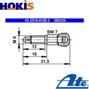 BREATHER SCREW VALVE FOR ALFA ROMEO BMW BUESSING FORD HANOMAG HENSCHEL MAN MERCE