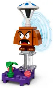 Lego Super Mario Characters Series 2 Parachute Goomba.