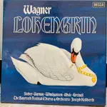 黑膠唱片 歌劇 WAGNER 盒裝5片 附書冊 華格納 LOHENGRIN 羅恩格林 DECCA