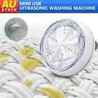Personal Portable Washing Machine Cleaning Ultrasonic Turbine Laundry Washer Kit