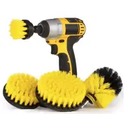Electric Drill Scrubber Power Brush Set - Great for cleaning hard to reach areas