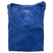 Bamboo Scoop Tee - Reaf Blue Heather by Cariloha for Women - 1 Pc T-Shirt (S)