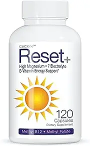 RESET New! + Extended Day Fasting Hydration and Energy. More High Grade Electrolytes, B-Complex Vitamins, Green Tea Leaf Extract, Green Coffee Bean Extract with Himalayan Pink Salt. Pro Keto.