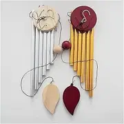 Wind Chimes Outdoor 30 Inch 6 Rustproof Aluminum Tubes Wooden Wind Bell Romantic Memorial Windchimes for Home Garden Patio