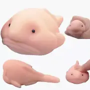 Cute Blobfish Toy, Scented, Fidget Blob Fish Mochi Toy,Stress Relief Squeeze ...
