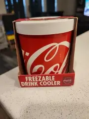 VTG Coca-Cola The Fridge Lifoam Freezable Drink Can Cooler Koozie NOS Coke