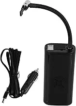 SEWOART Portable Air Pump Handheld Tire Inflator Inflator for Tire Portable Car Air Compressors Abs Black