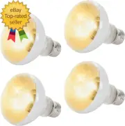 4-Pack 100W Reptile Heat Lamp Bulbs UVA Daylight Basking Light Bulbs