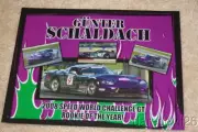 2009 Gunter Schaldach Dodge Viper GT Speed World Challenge postcard