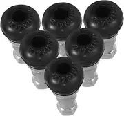 6pcs Snap Valve Nozzle Tubeless Tire Valve Stem Car Truck Rim Tubeless Valve Stems Bulk Tubeless Tire Valve Replacement Valve Stem Cap Tubeless Valve Stems Tire Stem Cap Rubber