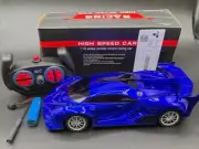 Remote Control Car 2.4Ghz Rechargeable High Speed 1/18 RC Cars Toy- BLUE