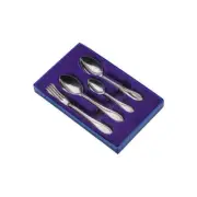 18 pc Flatware Set in Gift Box (includes 6 teaspoons, 6 Forks, 6 Tablespoons)