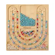 Bead Boards for Jewelry Making, Bamboo Beading Board for Jewelry Necklace Mak...