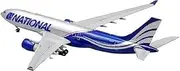 Replica Pre-Build Aircraf 1:400 Scale for XX4176 Air Airbus A330-200 N819CA Diecasts Aircraft Model Metal Collectible Miniatures Toys for Boys Collection Gift Display