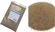 Trustleaf 1kg Natural Colour Silica Sand - Medium Grain - Arts & Crafts - Aquariums