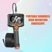 8mm Car Lens Pipe Inspection Borescope Industrial Camera Screen Waterproof NEW