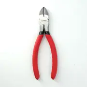 6" Diagonal Pliers - Rubber Grip Heat Treated Carbon Steel with Chrome Finish