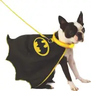 Light-Up Batman Cape DC Superhero Fancy Dress Up Halloween Pet Dog Cat Costume