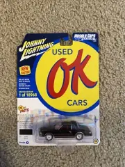 Johnny Lightning Black 1978 Chevy Monte Carlo 1/64