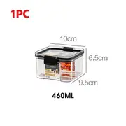 700/1300/1800ML Food Storage Container Plastic Kitchen Refrigerator Storage 460ml