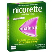Nicorette Inhalator 15mg X 4