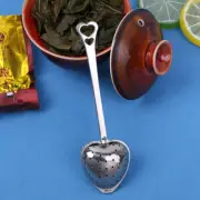 10 Pcs Heart Tea Infuser Shaped Infusers Coffee Teapot Mugs Fine Mesh Strainer