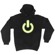 Power Button - Funny Novelty Hoodies Hoodie