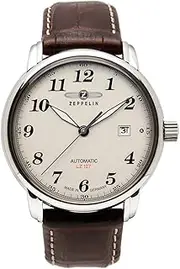 LZ127 Graf Zeppelin Automatic watch Exhibition back Beige dial 7656-5