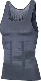 [Generic] Shaperluv for Men, Compression Shirt Slimming Body Shaper Vest Shirt Tank 2.0 Mens Big and Tall