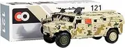 1:64 Warrior Iii Armored Vehicle NO.121 Simulation Model Car