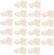 FELTECHELECTR 9 Checkers Acrylic Chess Pieces Large Chess Set for Outdoor Replacement Checker Pieces for Games