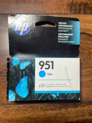 HP 951 Cyan Ink Cartridge NEW Sealed EXP 04/2021