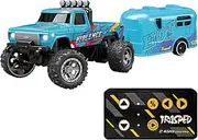 Mini Off-Road Climbing Car 2.4Ghz Remote Control All Terrain Off-Road Truck Toy USB-C Rechargeable Adjustable Speed/Steering Children Toy Gift