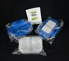 Microwave Steamer & Storage Set with Freeze N Go Lids