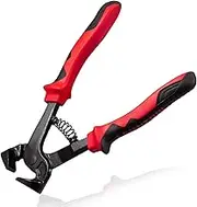 LEONTOOL Ceramic Tile Nippers 7.5-Inch Tile Mosaic Trimmer Nipper Cutter Pliers Nipper Cutting Tool Tile Working Tool Heavy Duty Tile Cutter for Glass & Ceramic