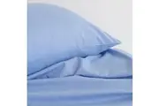 Royal Comfort Queen Sheet Set/2x Pillowcases Bamboo Cooling 3000TC Light Blue