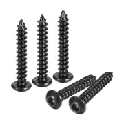 Hex Socket Self Tapping Screws, M4 x 25mm Carbon Steel Wood Screw 400pcs