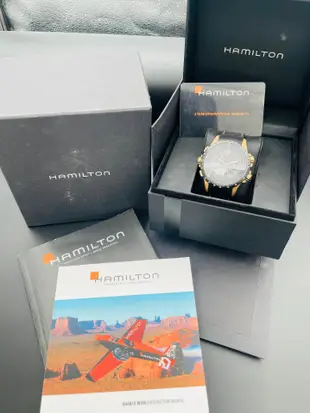 HAMILTON 漢米爾頓 卡其航空系列 X-WIND AUTO CHRONO 重磅出擊 自動上鍊 44mm