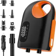 Paddle Board Pump, 20PSI Adjustable High Pressure Portable Electric SUP Pump, Inflation Deflation 2 in 1 Paddleboard Pump Air Inflator for Paddle Board, Inflatable Tent, Boats, Pool