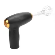 Handheld Wireless Electric Whisk USB Rechargeable Small Black